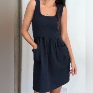 DVF Diane von Furstenberg | Cezanne Scoop Neck Jersey Dress with Pockets, size 4